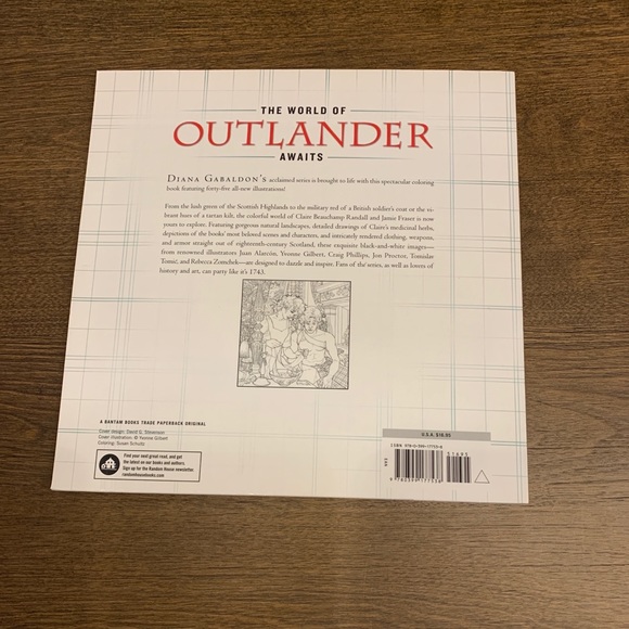 Official Outlander Coloring Book - Picture 2 of 8